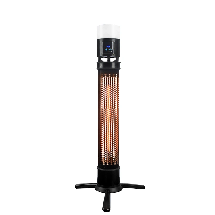 เครื่องทำความร้อนไฟฟ้า Patio พร้อมไฟ LED